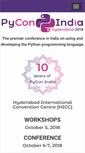 Mobile Screenshot of in.pycon.org